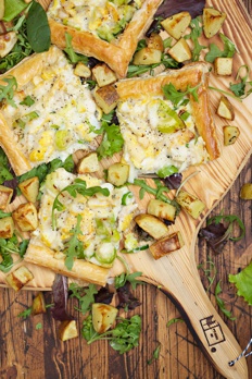 Smoked Haddock and Leek Tart Recipe