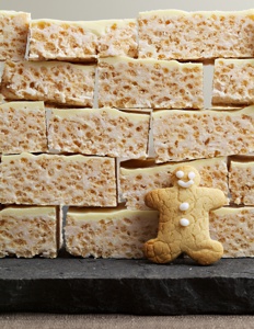 white chocolate rice krispie crunch bars recipe