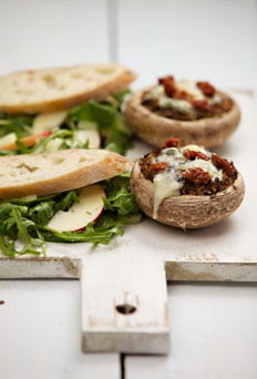 gorganzola stuffed mushrooms recipe