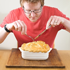 Desperate dan cow pie