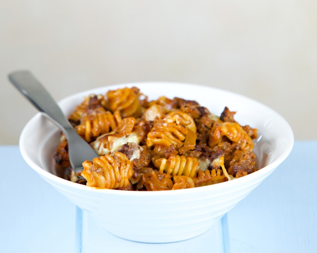 beefy pasta bake recipe